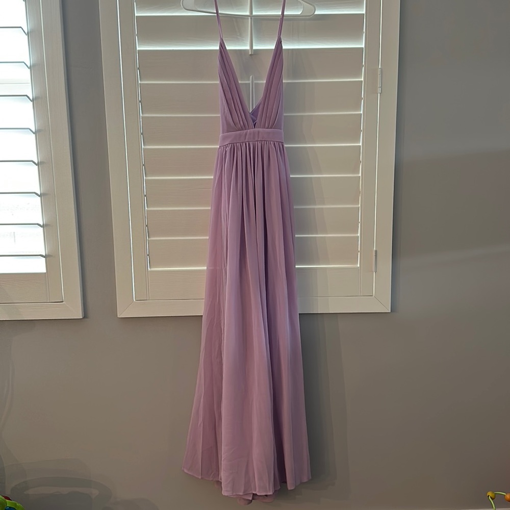 Brand new beautiful lavender dress from Pink Lily